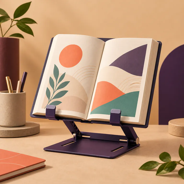 Katlanır Kitap Standı