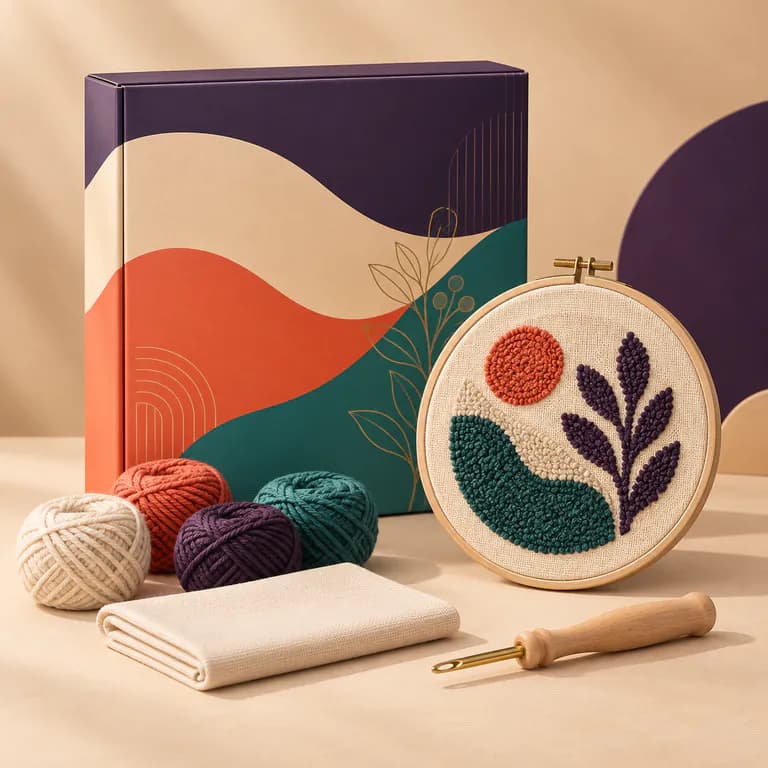 Punch Needle Nakış Başlangıç Seti